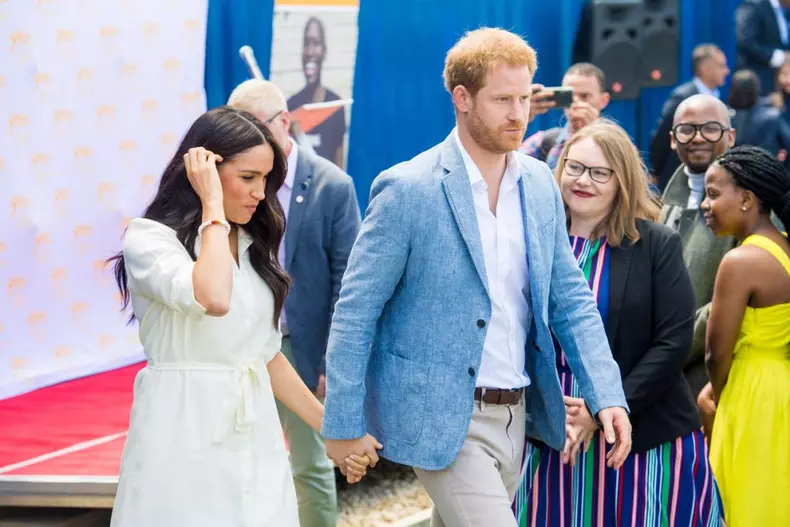 Prince Harry and Meghan Duchess of Sussex visit to Johannesburg, South Africa