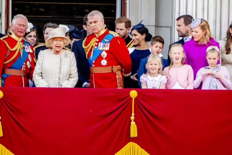 Familia Regală la Buckingham