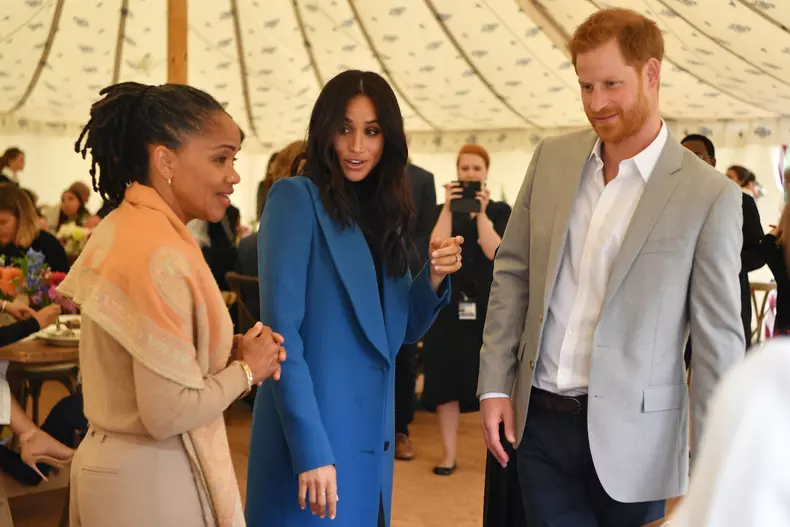 Meghan Markle, mama ei Doria Ragland și Prințul Harry