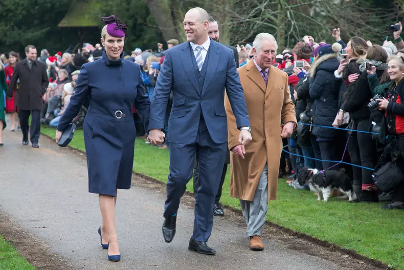 Zara Tindall și soțul ei Mike