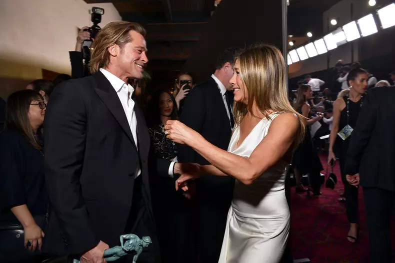 Jennifer Aniston și Brad Pitt