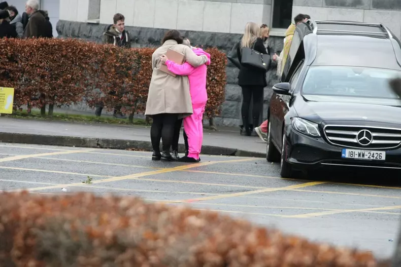Sinead O'Connor Attended The Funeral And Cremation Of Her Son, Shane At Newlands Cross Cemetery And Crematorium