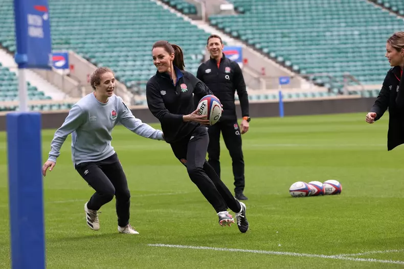 Kate Middleton at Twickenham Stadium