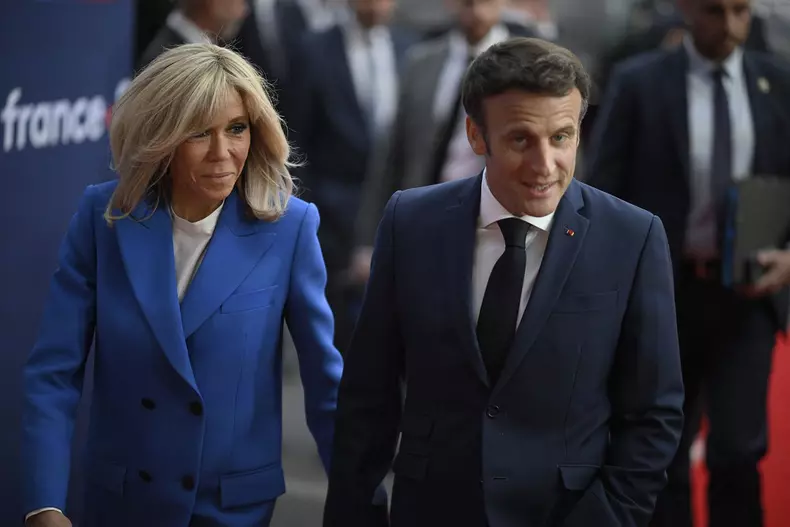 Arrivals for the debate between Marine Le Pen and Emmanuel Macron - Saint- Denis