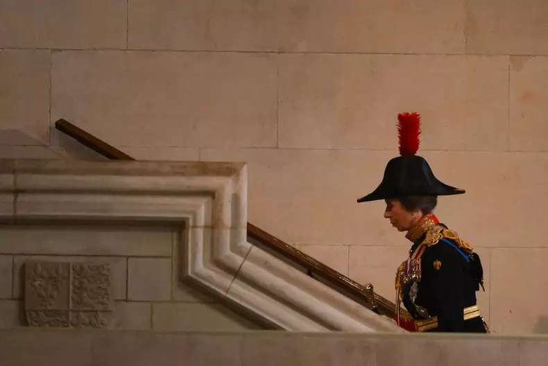 Vigil following death of Queen Elizabeth II, Westminster Hall, London, UK - 16 Sep 2022