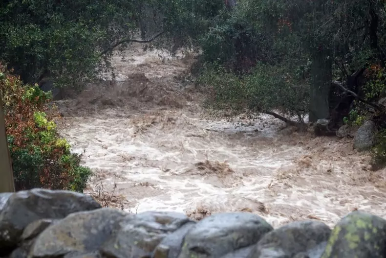 Inundații în Montecito 2