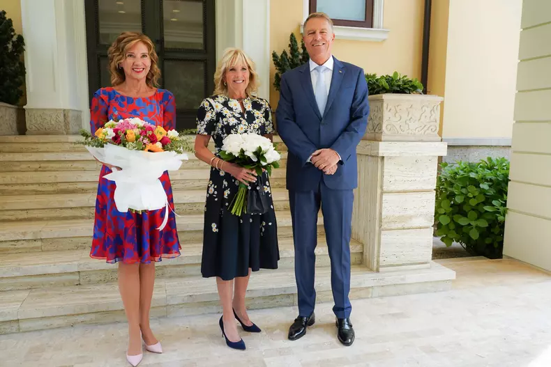 carmen- iohannis si sotia lui biden