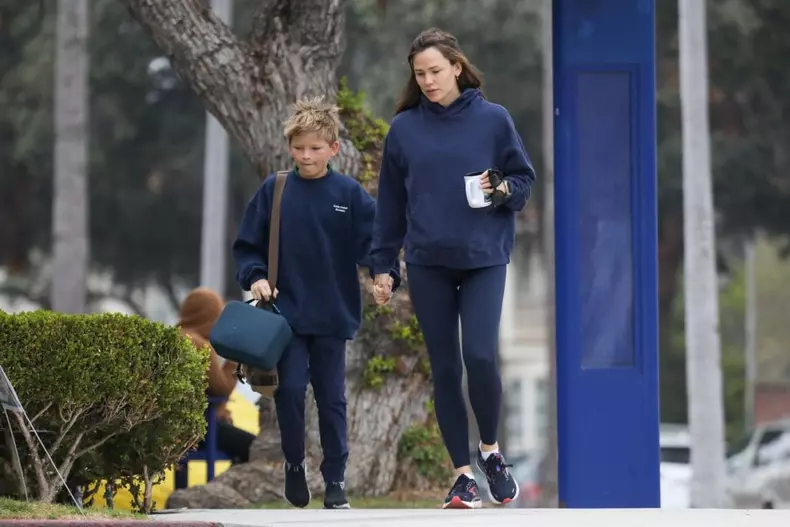 Jennifer Garner cu Samuel