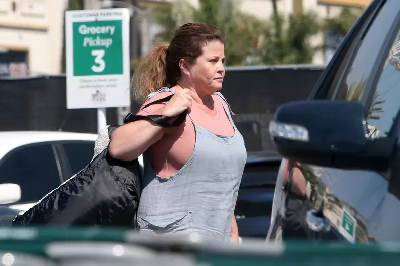 EXCLUSIVE: Former Baywatch Star Yasmine Bleeth Is Spotted Out And About In Los Angeles, California