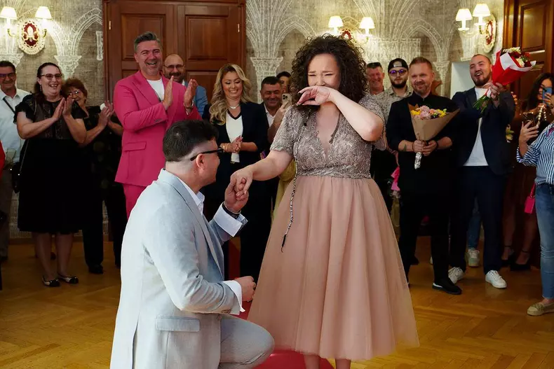 Alina Dincă cununie civilă