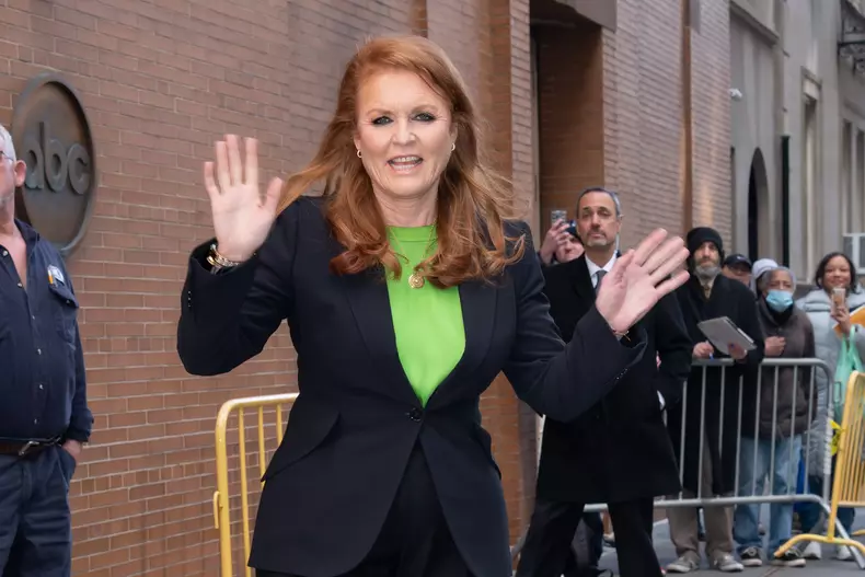 Sarah Ferguson Duchess of York On "The View"