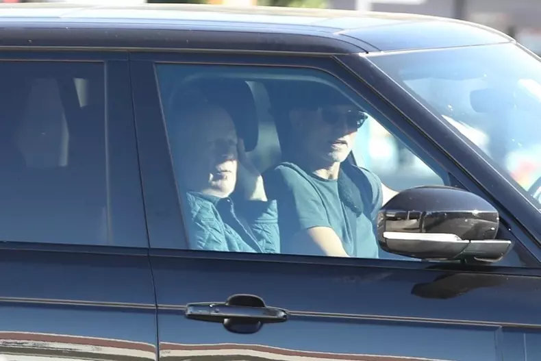 *EXCLUSIVE* Bruce Willis is seen cruising around Brentwood
