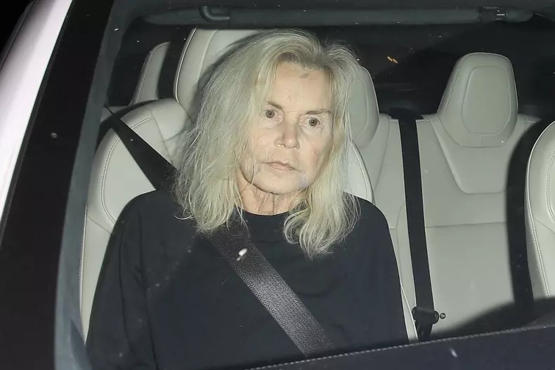 Suzanne Perry was seen leaving her son Mathew's home after ID'ing his body