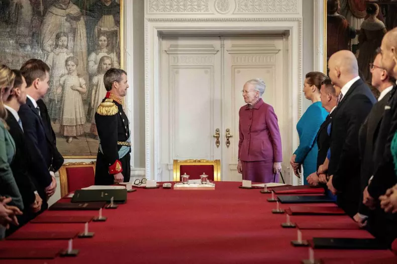 Regele Frederik al Danemarcei