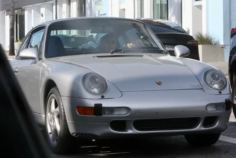 *EXCLUSIVE* Bianca Censori's Porsche 911 towed in afternoon Mishap