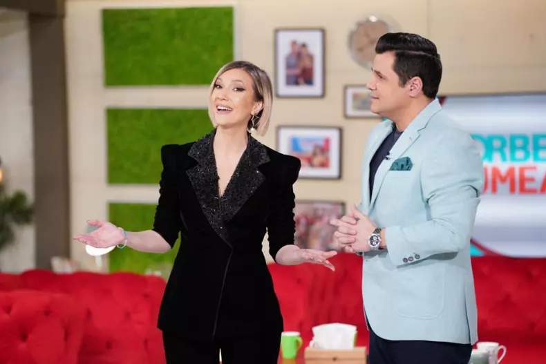 Adela Popescu și Gabriel Coveșeanu (Cove) la „Vorbește Lumea”