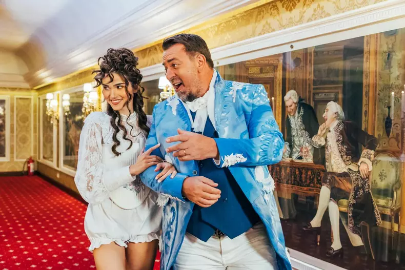 Horia Brenciu şi Theo Rose