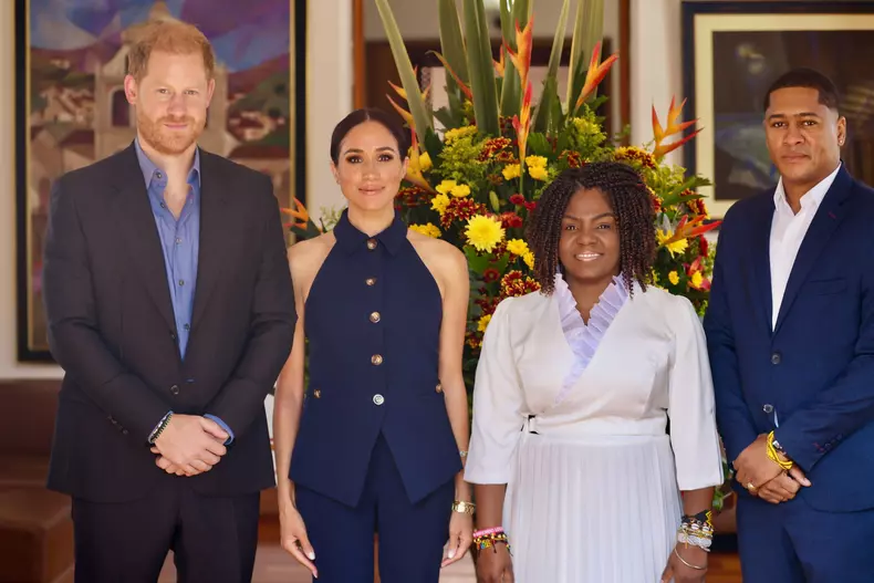 Prince Harry And Meghan Begin Their Four-Day Visit To Colombia - 15 Aug 2024