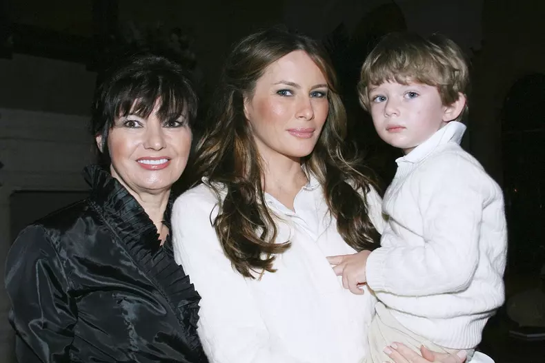 EXCLUSIVE: **STOCK PHOTOS** Archive Images Of Melania Trump's Mother Amalija Knavs, Who Has Passed Away Age 78 - 31 Dec 2009