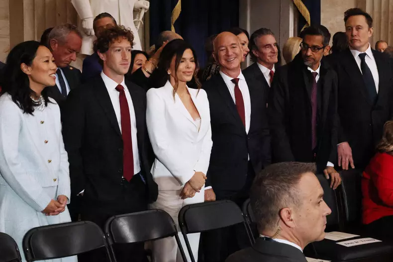 Donald Trump Inaugurated For Second Term At U.S. Capitol - 20 Jan 2025