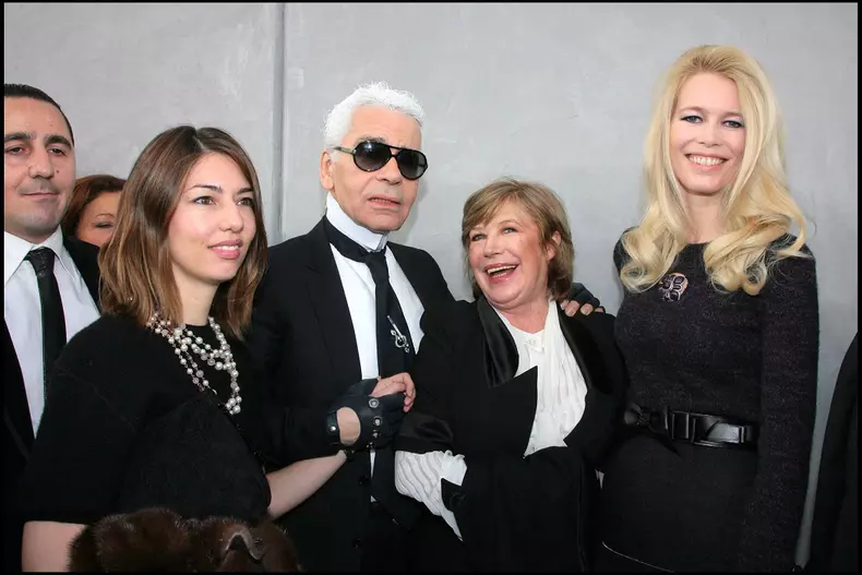 PEOPLE - DEFILE CHANEL HAUTE COUTURE PRINTEMPS ETE 2008