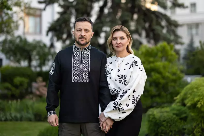 volodimir zelenski cu olena