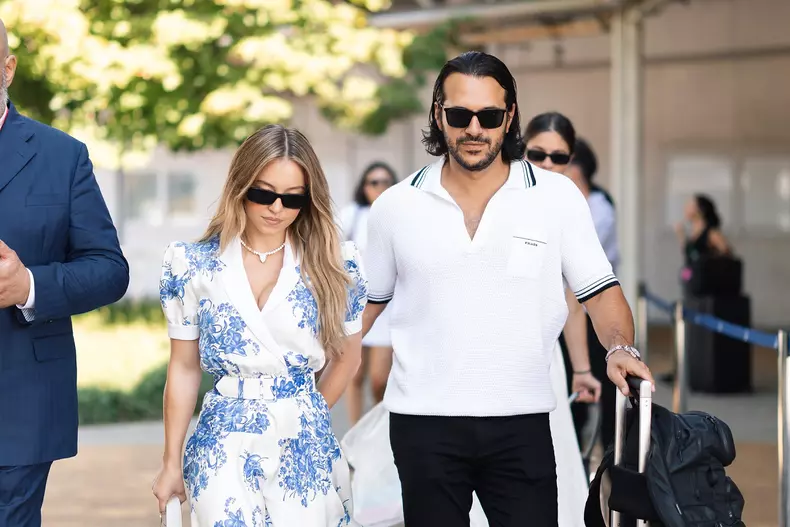 Sydney Sweeney And Boyfriend Jonathan Davino Arrive In Venice For The Venice Film Festival - 31 Aug 2024