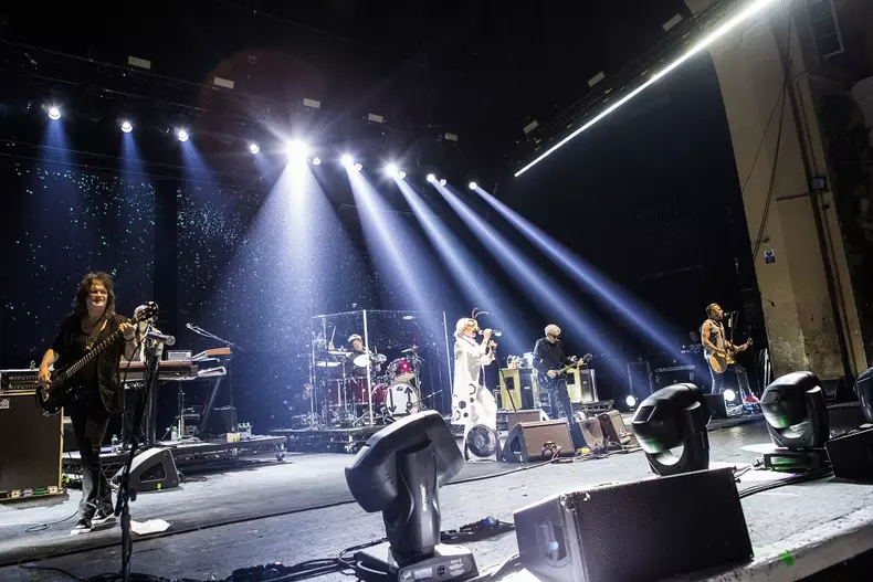 Blondie performing onstage at O2 Academy Brixton