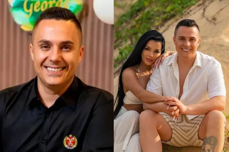 Colaj foto cu Ionela Coșa și George Vornicu de la Insula iubirii