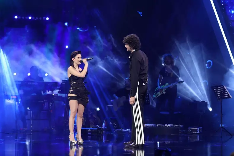 Tudor Chirilă și Irina Rimes la „Vocea României”