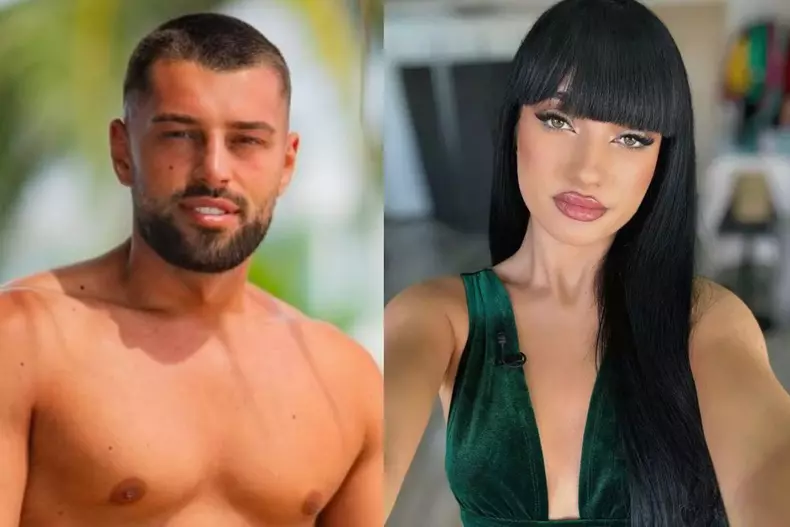 Colaj foto cu Teo de la Insula iubirii și Teodora Bănică