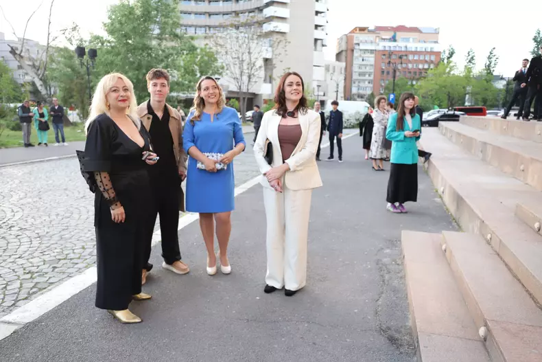 Mirela Zeța și Andreea Grămoșteanu la Premiile Gopo 2026 (2)