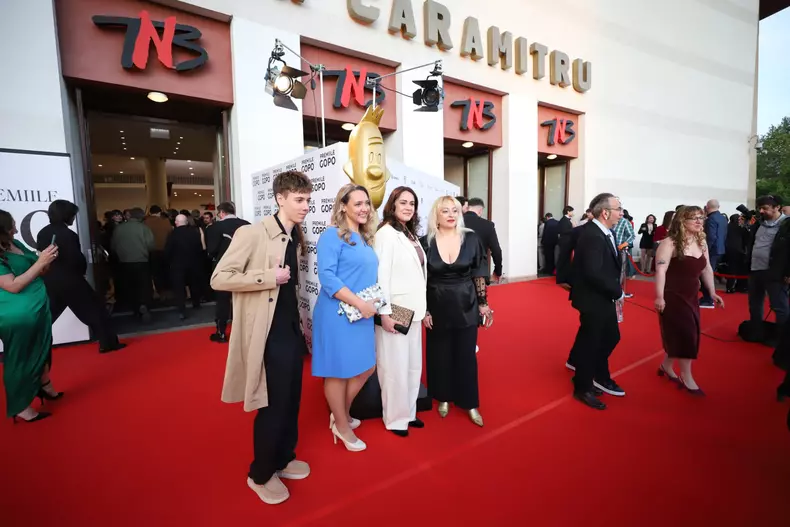 Mirela Zeța și Andreea Grămoșteanu la Premiile Gopo 2026