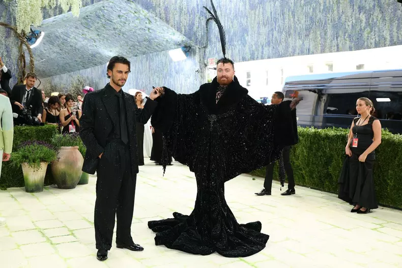 sam smith si christian cowan la met gala