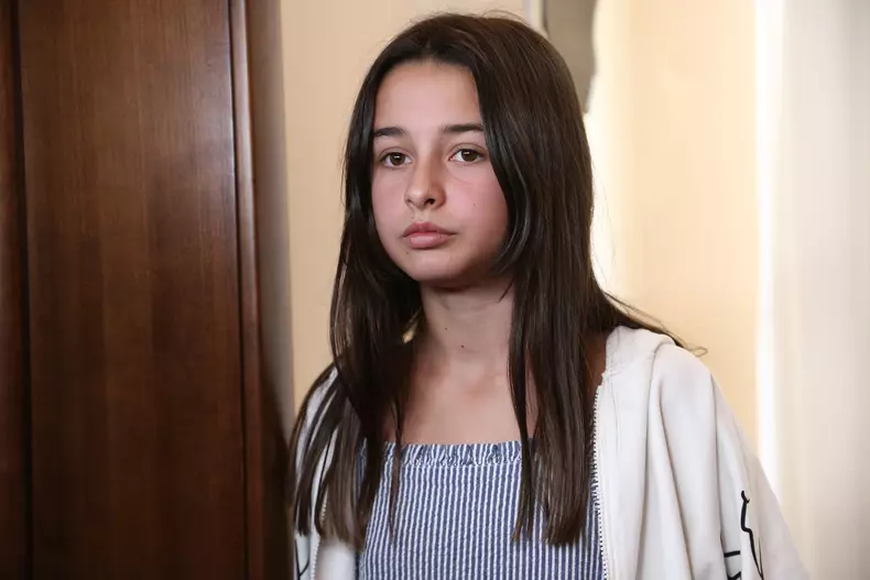 „Mama îmi zice Demi Moore”. Anastasia Chivu, fiica lui Cristian Chivu, își face debutul în „Adela”, joi seară. Ce rol va juca (4)