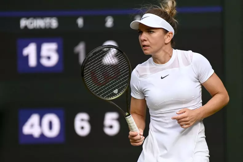 Paula Badosa v Simona Halep - Wimbledon 2022