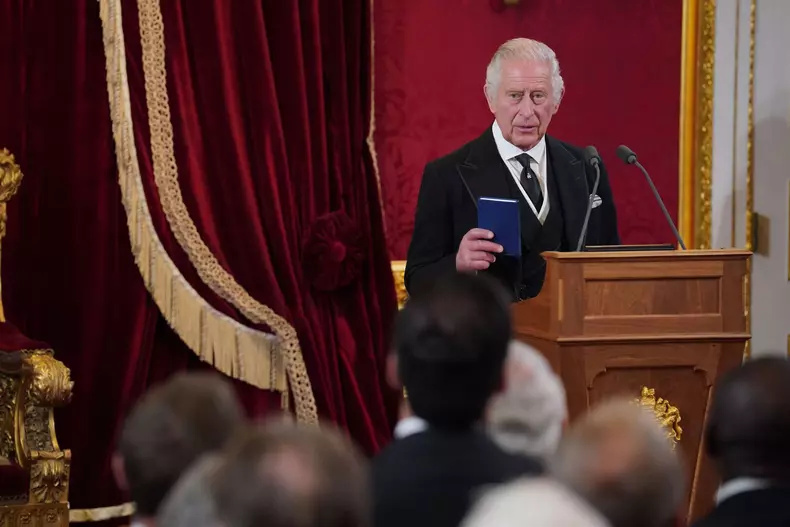 Charles III proclaimed monarch in UK