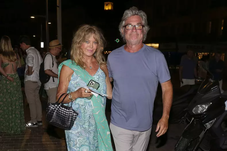 Goldie Hawn și Kurt Russell