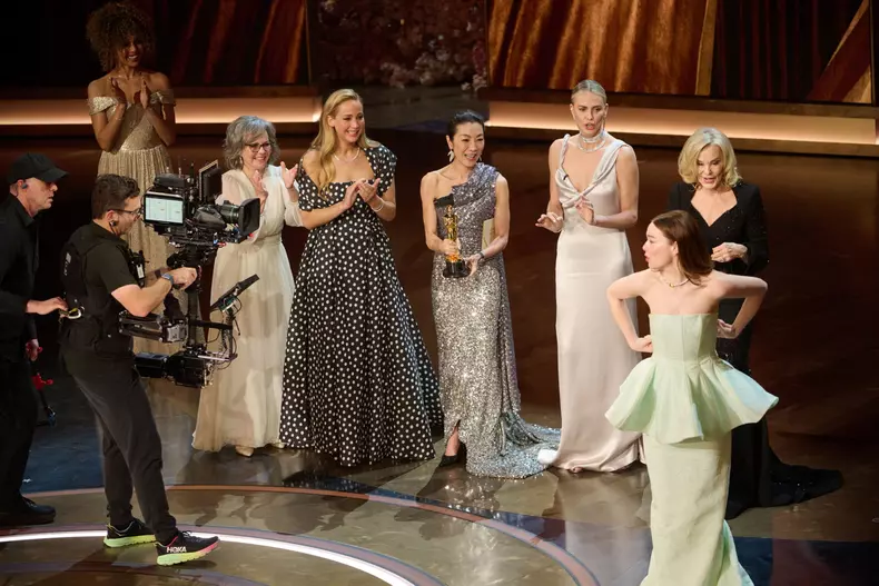 Emma Stone, la Premiile Oscar 2024 