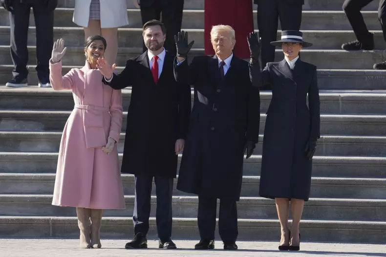 Farewell Ceremony To Biden And Harris - DC