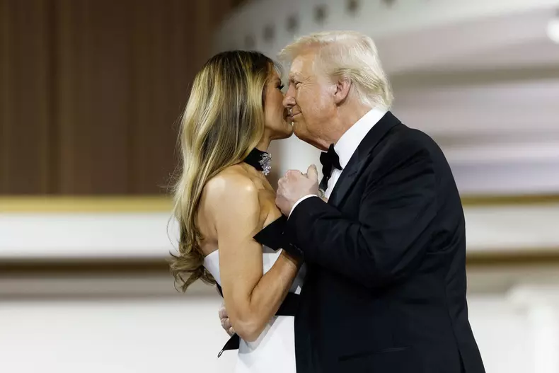 Newly-Sworn In President Donald Trump Attends Inaugural Balls