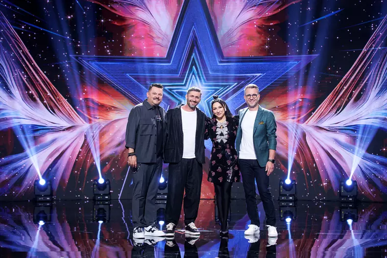 Mihai Bobonete, Dragos Bucur, Andra si Andi Moisescu - Romanii au talent
