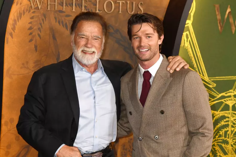 Photocall de la première de la saison 3 de la série HBO "White Lotus" au cinéma Paramount à Los Angeles