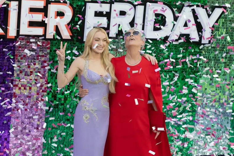 'Freakier Friday' film premiere, ODEON Luxe Leicester Square, London,