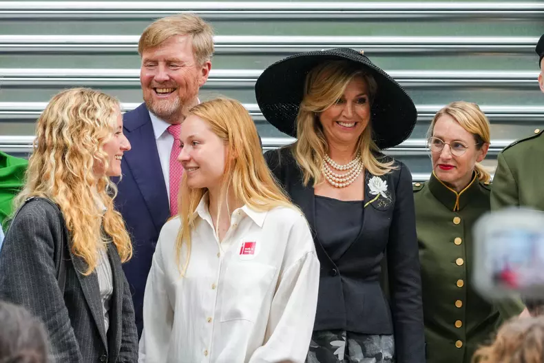 King Willem-Alexander and Queen Maxima Inaugurate The Netherland Pavillion At Venice Biennale