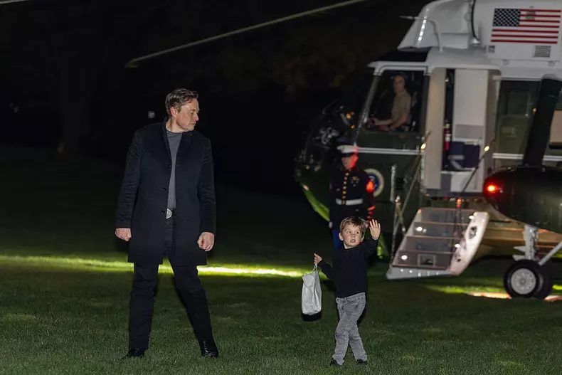 President Trump Returns To The White House