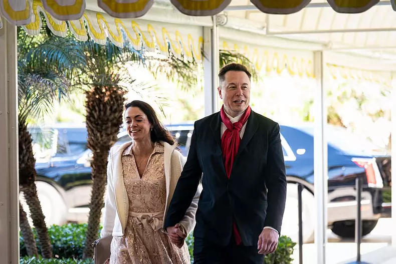 President Trump Attends Dan Scavino's Wedding At Mar-a-Lago
