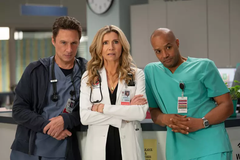 ZACH BRAFF, SARAH CHALKE, DONALD FAISON