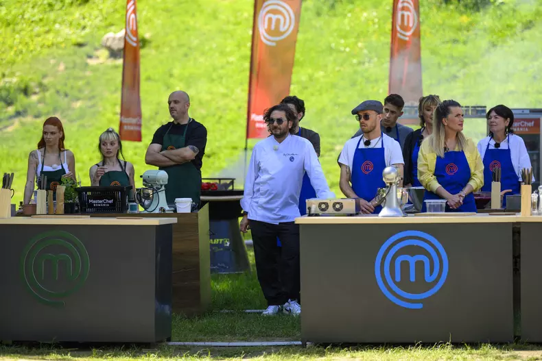 Florin Dumitrescu si concurentii MasterChef Romania 2026