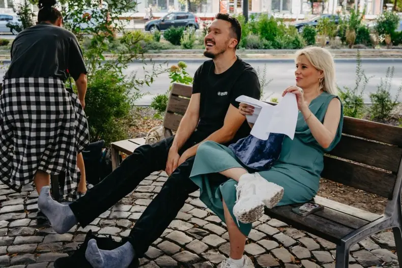 Anisia Gafton a devenit mamă pentru prima dată la 42 de ani. Primele imagini cu bebelușul